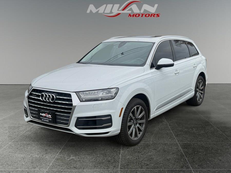 Carrara White 2019 Audi Q7 55 TFSI quattro Premium Plus SUV / Crossover All-Wheel Drive Automatic