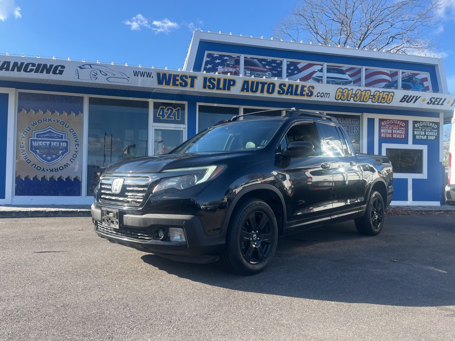 Crystal Black Pearl 2017 Honda Ridgeline Black Edition AWD Pickup Truck All-Wheel Drive Automatic