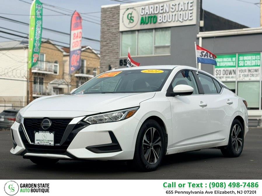 2021 Nissan Sentra SV CVT, available for sale in Elizabeth, New Jersey | Garden State Auto Boutique. Elizabeth, New Jersey