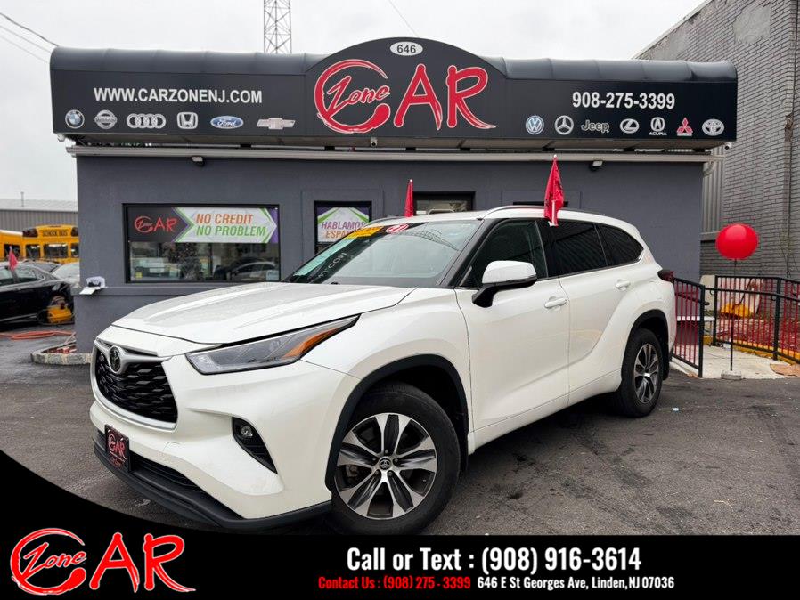 Used 2021 Toyota Highlander in Linden, New Jersey | Car Zone. Linden, New Jersey