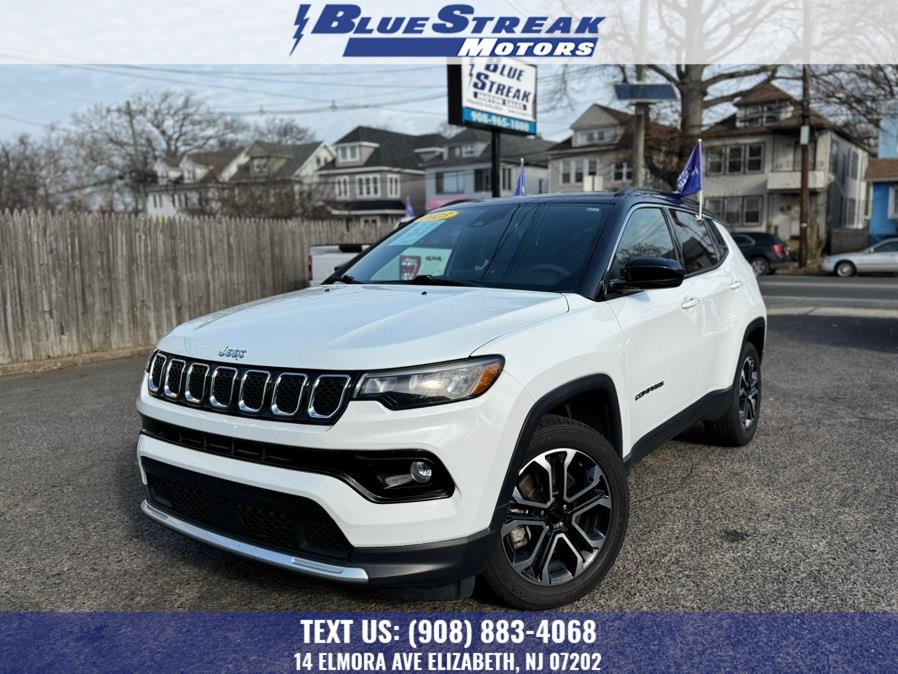 2023 Jeep Compass Limited 4x4, available for sale in Elizabeth, New Jersey | Blue Streak Motors. Elizabeth, New Jersey