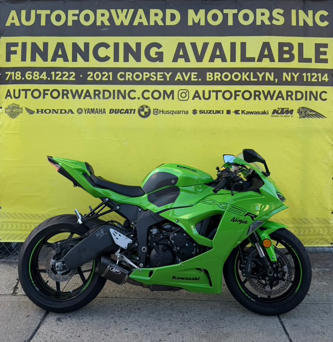 Used 2024 KAWASAKI NINJA ZX-6R in Brooklyn, New York | Autoforward Motors Inc.. Brooklyn, New York