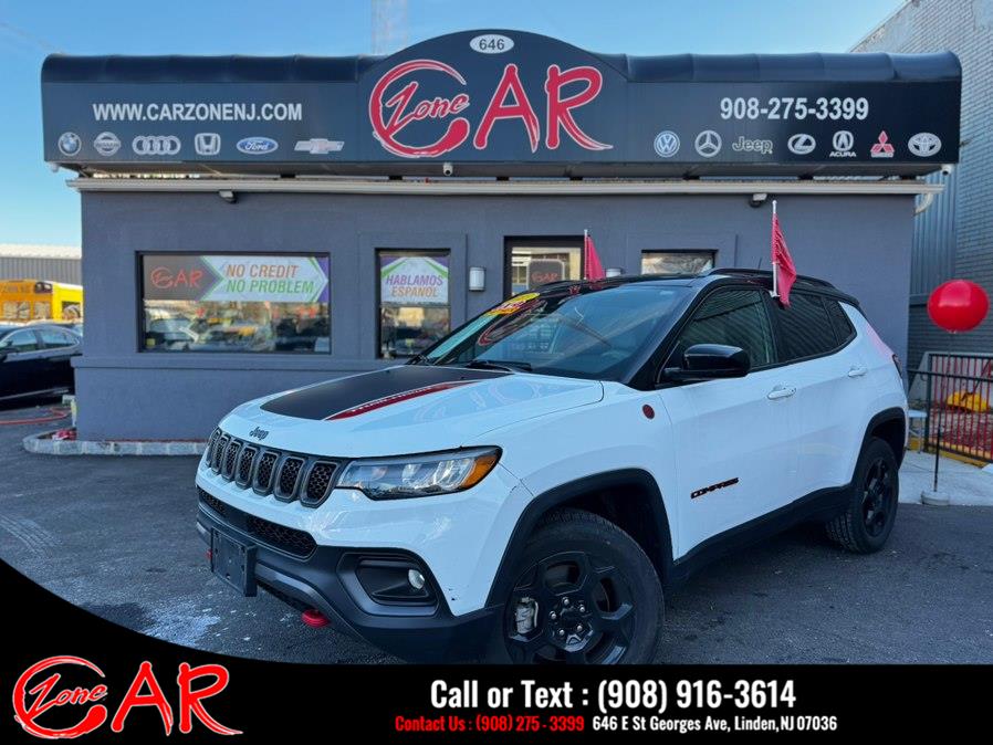 2023 Jeep Compass Trailhawk 4x4, available for sale in Linden, New Jersey | Car Zone. Linden, New Jersey