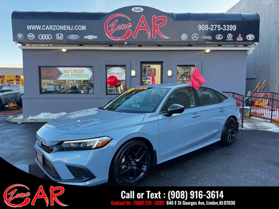2024 Honda Civic Sedan Sport CVT, available for sale in Linden, New Jersey | Car Zone. Linden, New Jersey