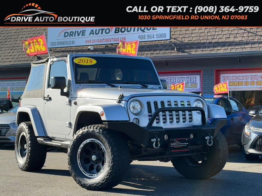 2018 Jeep Wrangler JK Sahara 4x4, available for sale in Union, New Jersey | Drive Auto Boutique. Union, New Jersey