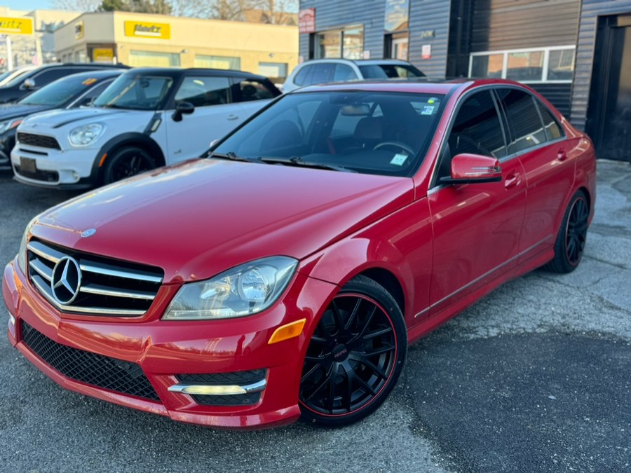Mars Red 2013 Mercedes-Benz C-Class C 300 Sport Sedan 4MATIC Sedan All-Wheel Drive Automatic