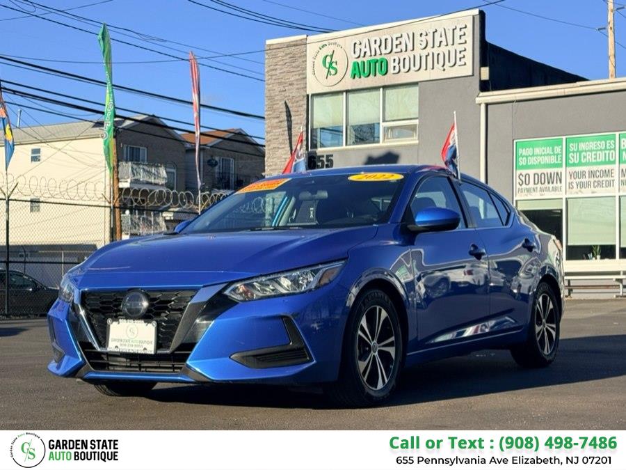 2022 Nissan Sentra SV CVT, available for sale in Elizabeth, New Jersey | Garden State Auto Boutique. Elizabeth, New Jersey