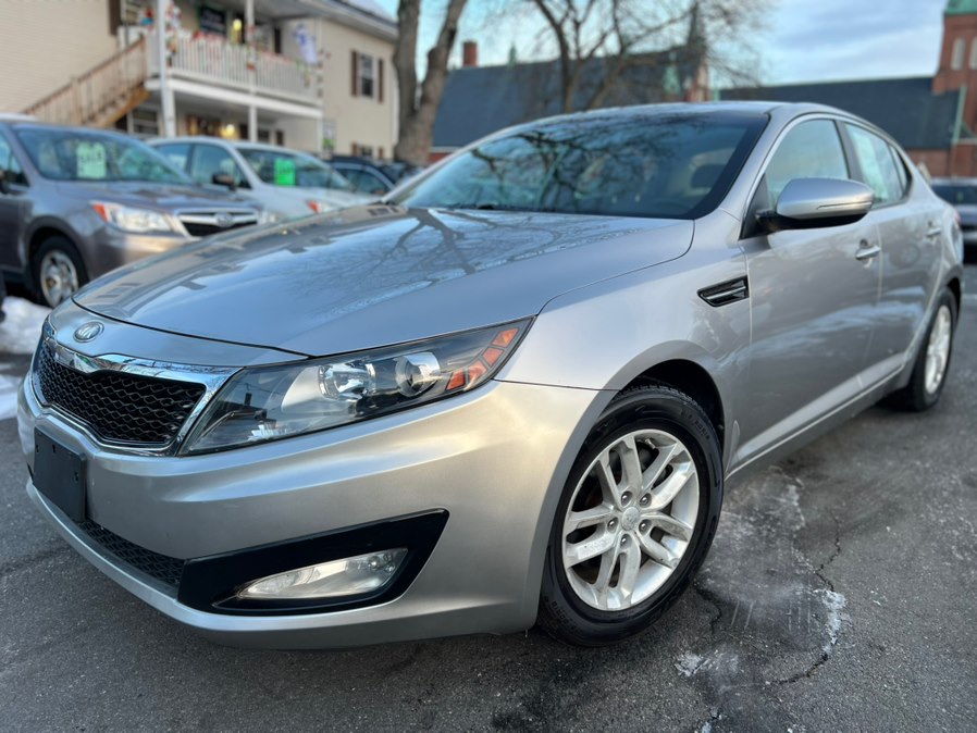 Silver 2013 Kia Optima LX Sedan Front-Wheel Drive Automatic