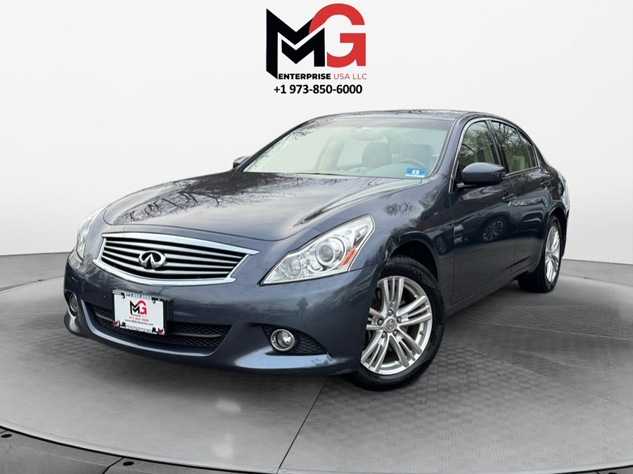 Blue 2012 INFINITI G25 x AWD Sedan All-Wheel Drive Automatic