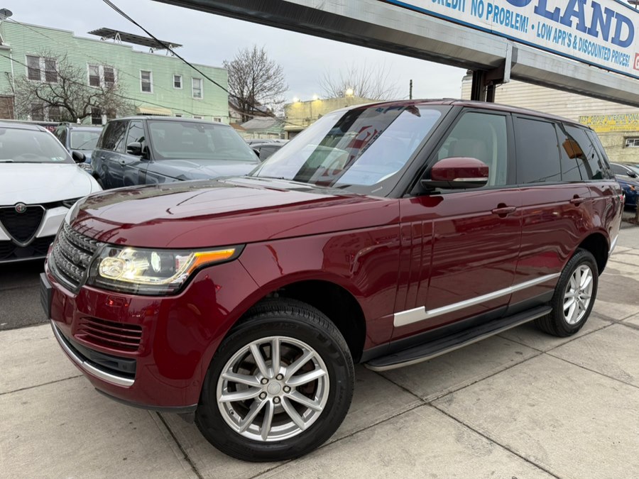 Montalcino Red 2017 Land Rover Range Rover V6 4WD SUV / Crossover All-Wheel Drive 8-Speed Automatic