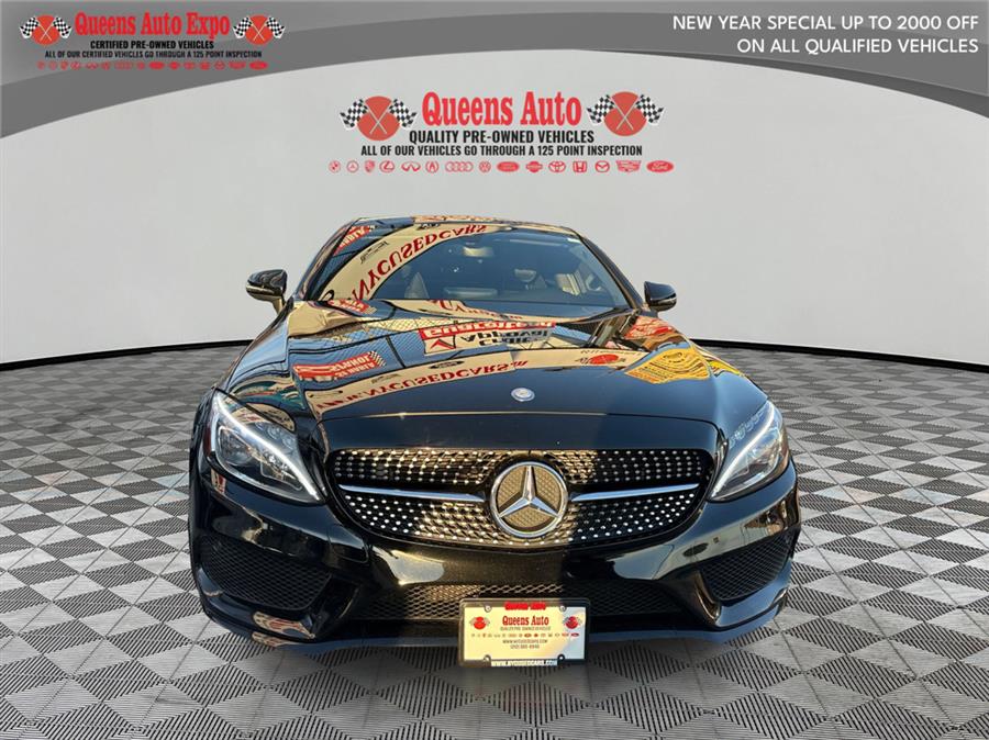 Black 2017 Mercedes-Benz C-Class C 300 Coupe 4MATIC Coupe All-Wheel Drive Automatic