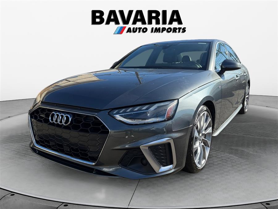 Daytona Gray Pearl Effect 2020 Audi A4 45 TFSI quattro Premium Plus AWD Sedan All-Wheel Drive Automatic
