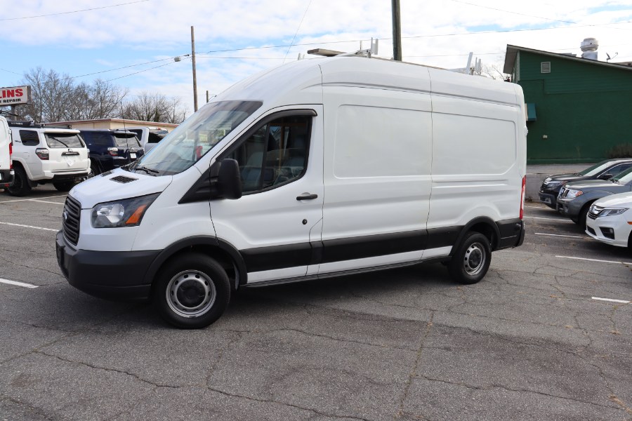 White 2018 Ford Transit Cargo 250 3dr LWB High Roof Cargo Van with Sliding Passenger Side Door Van Rear-Wheel Drive Automatic