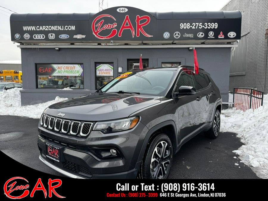 2023 Jeep Compass Limited 4x4, available for sale in Linden, New Jersey | Car Zone. Linden, New Jersey