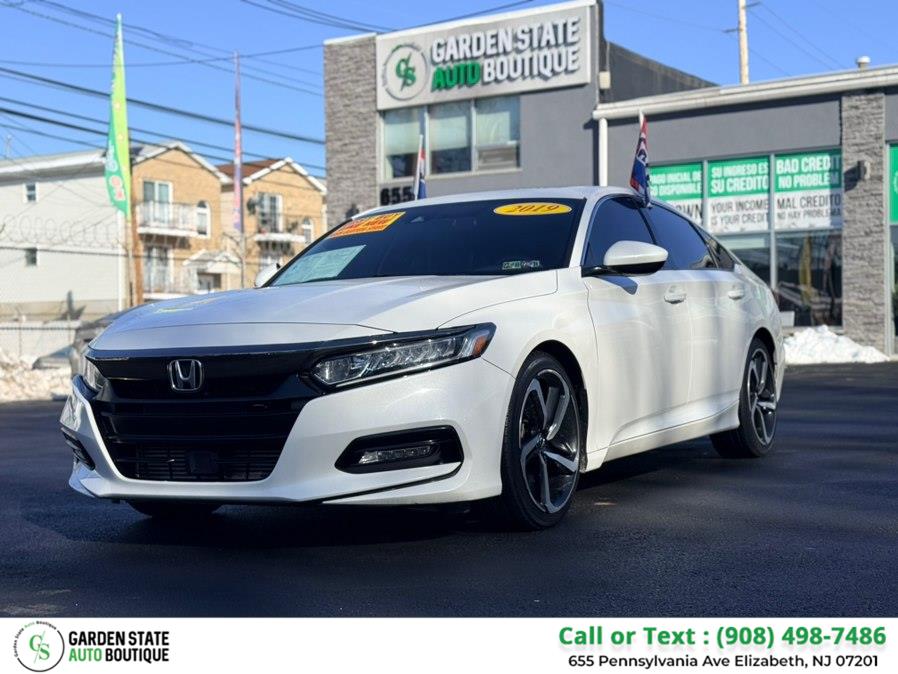 2019 Honda Accord Sedan Sport 2.0T Auto, available for sale in Elizabeth, New Jersey | Garden State Auto Boutique. Elizabeth, New Jersey
