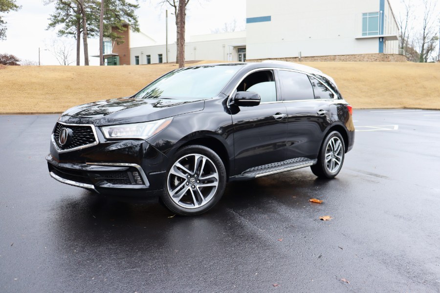 Black 2017 Acura MDX SH-AWD with Technology and Entertainment Package SUV / Crossover All-Wheel Drive Automatic