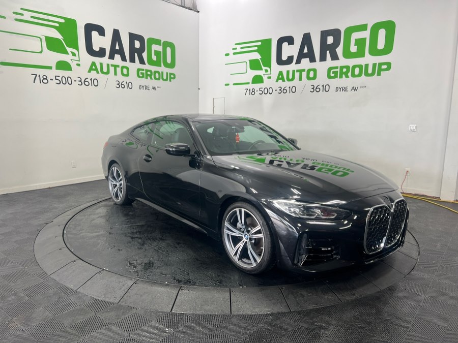 Jet Black 2021 BMW 4 Series 430i Coupe xDrive Coupe All-Wheel Drive Automatic