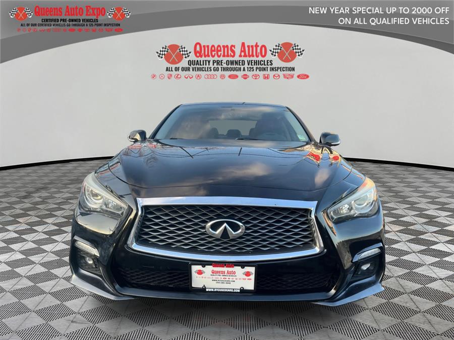 Black 2018 INFINITI Q50 3.0t Sport AWD Sedan All-Wheel Drive Automatic