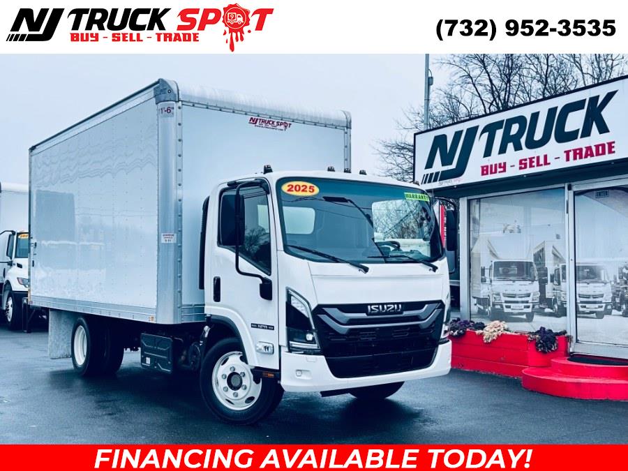 2025 Isuzu NPR XD 16 FEET DRY BOX + LIFT GATE + WARRANTY + NO CDL