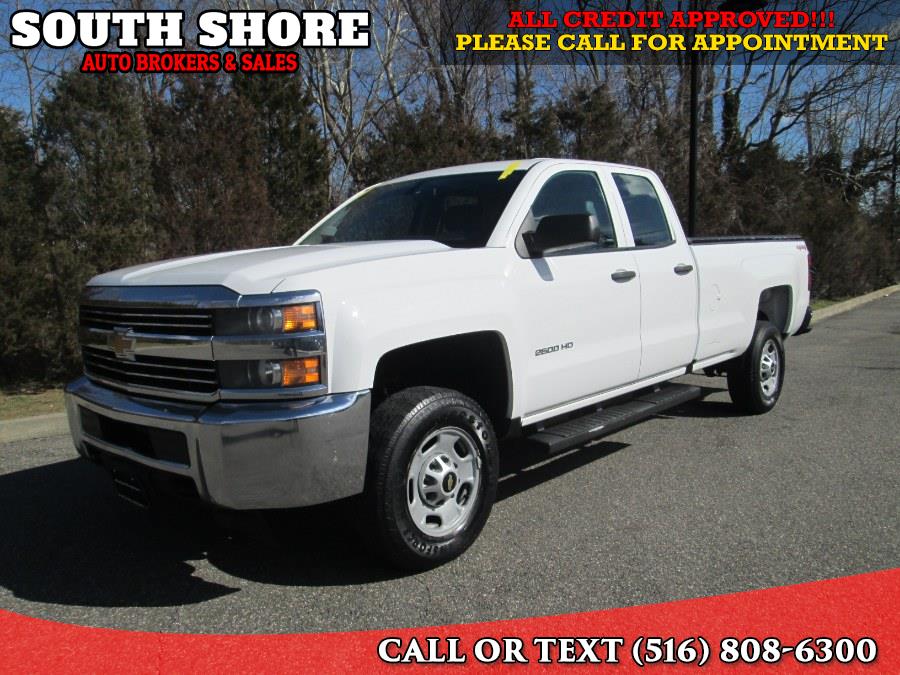 2016 Chevrolet Silverado 2500HD 4WD Double Cab 158.1" Work Truck, available for sale in Massapequa, New York | South Shore Auto Brokers & Sales. Massapequa, New York