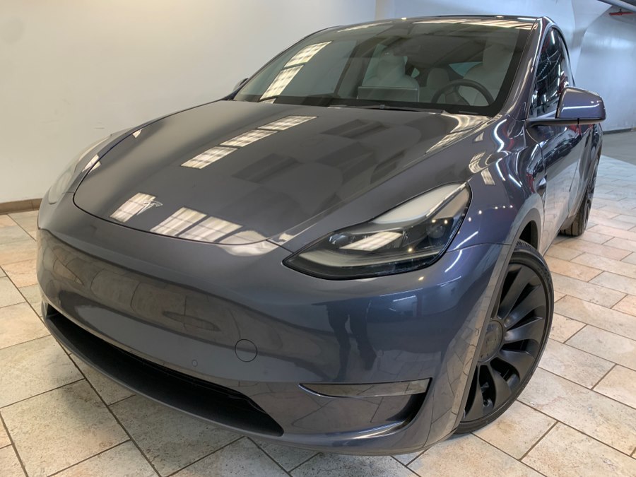 Midnight Silver Metallic 2022 Tesla Model Y Performance AWD SUV / Crossover All-Wheel Drive Automatic