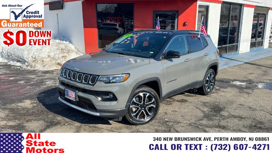 2023 Jeep Compass Limited 4x4, available for sale in Perth Amboy, New Jersey | All State Motor Inc. Perth Amboy, New Jersey