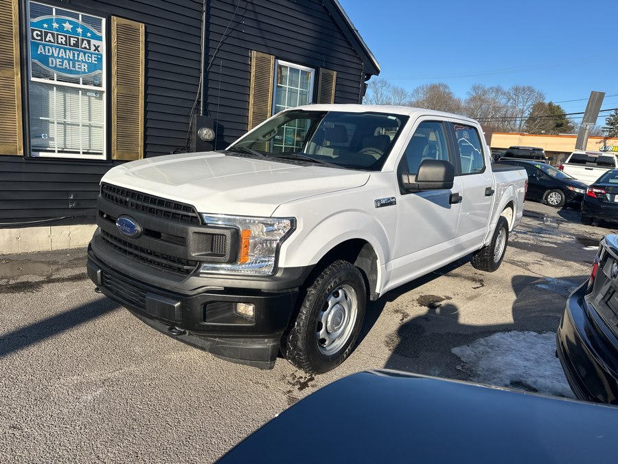 Oxford White 2019 Ford F-150 XL SuperCrew 4WD Pickup Truck Four-Wheel Drive Automatic