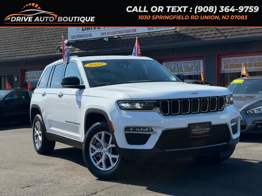 2022 Jeep Grand Cherokee Limited 4x4, available for sale in Union, New Jersey | Drive Auto Boutique. Union, New Jersey