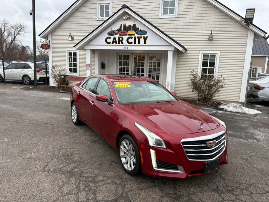 Red Obsession Tintcoat 2015 Cadillac CTS 3.6L Luxury AWD Sedan All-Wheel Drive Automatic