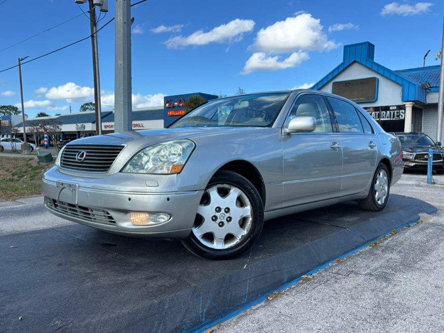 Millennium Silver Metallic 2002 Lexus LS 430 RWD Sedan Rear-Wheel Drive Automatic