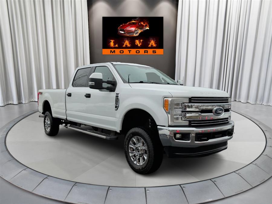 Oxford White 2017 Ford F-350 Super Duty XLT Crew Cab LB 4WD Pickup Truck Four-Wheel Drive Automatic