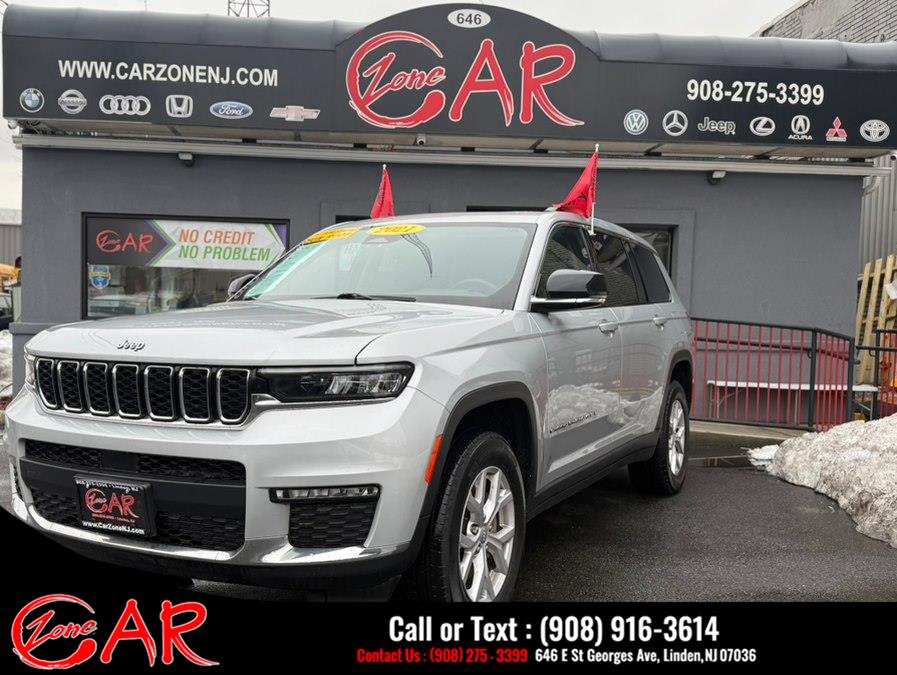 2021 Jeep Grand Cherokee L Limited 4x4, available for sale in Linden, New Jersey | Car Zone. Linden, New Jersey
