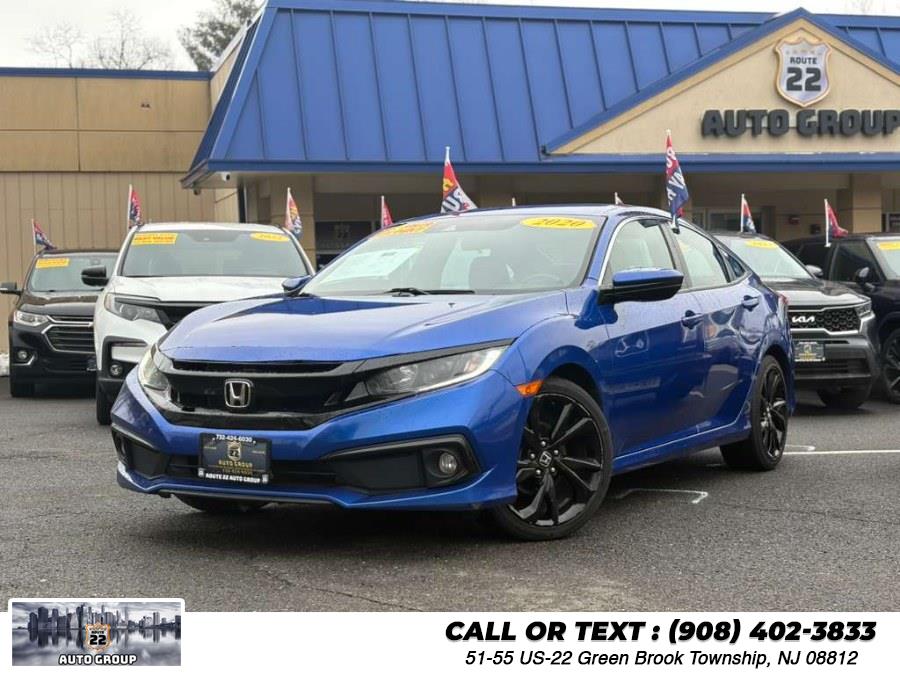 Used 2020 Honda Civic Sedan in Green Brook Township, New Jersey | Route 22 Auto Group. Green Brook Township, New Jersey