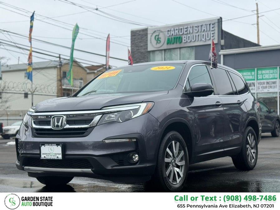 2021 Honda Pilot EX-L AWD, available for sale in Elizabeth, New Jersey | Garden State Auto Boutique. Elizabeth, New Jersey