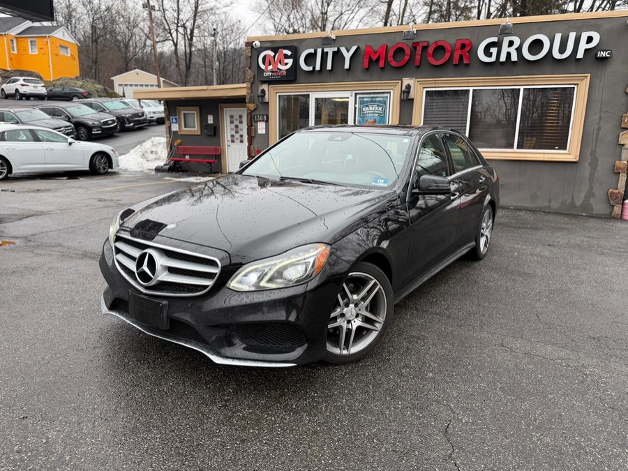 Black 2014 Mercedes-Benz E-Class E 350 Sport 4MATIC Sedan All-Wheel Drive Automatic