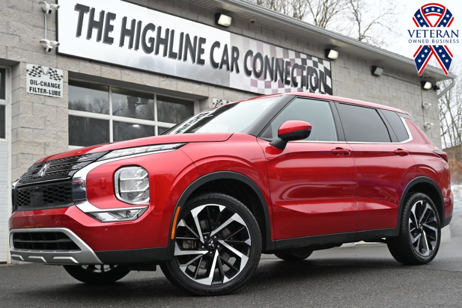 Red Diamond 2024 Mitsubishi Outlander SE Black Edition S-AWC SUV / Crossover All-Wheel Drive Automatic