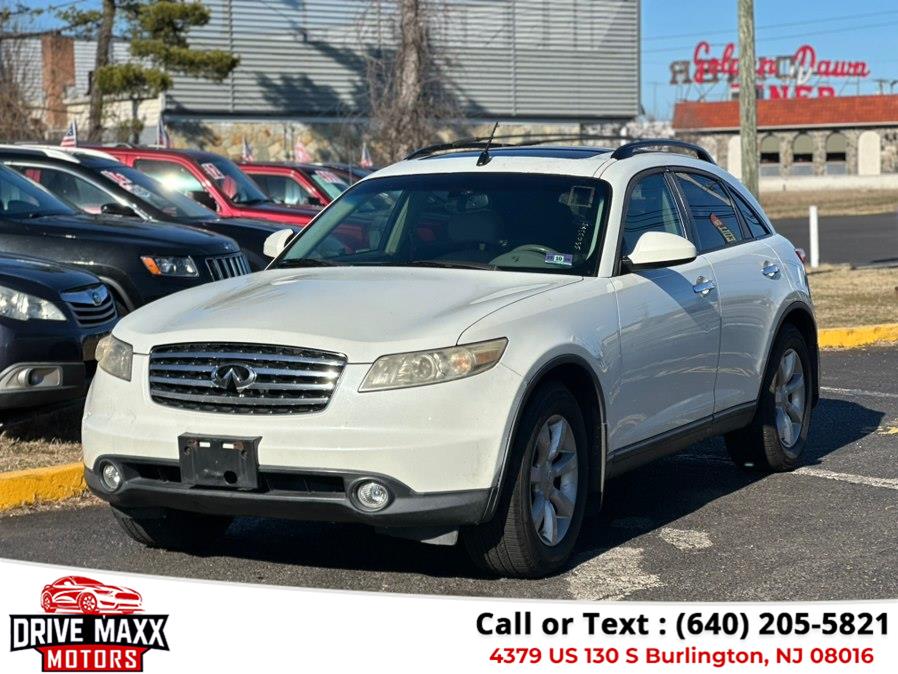 White (Ivory Pearl) 2005 INFINITI FX35 AWD SUV / Crossover All-Wheel Drive Automatic