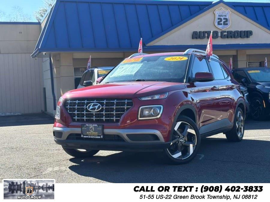 Used 2024 Hyundai Venue in Green Brook Township, New Jersey | Route 22 Auto Group. Green Brook Township, New Jersey