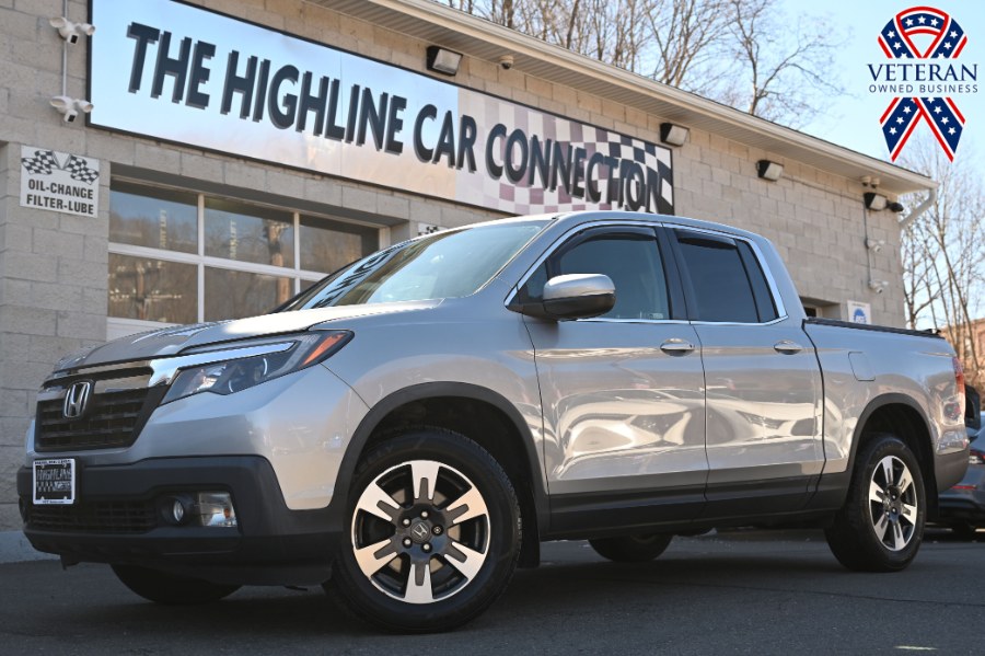 Lunar Silver Metallic 2018 Honda Ridgeline RTL AWD Pickup Truck All-Wheel Drive Automatic