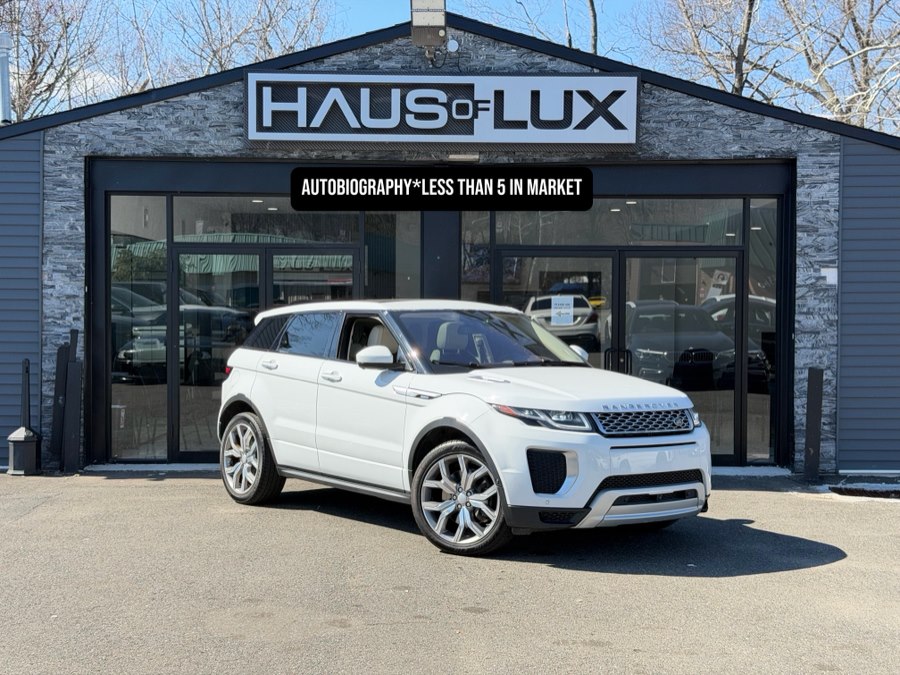 White 2018 Land Rover Range Rover Evoque 286hp Autobiography AWD SUV / Crossover All-Wheel Drive Automatic