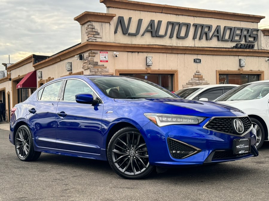 Apex Blue Pearl 2019 Acura ILX FWD with Technology and A-Spec Package Sedan Front-Wheel Drive Automatic