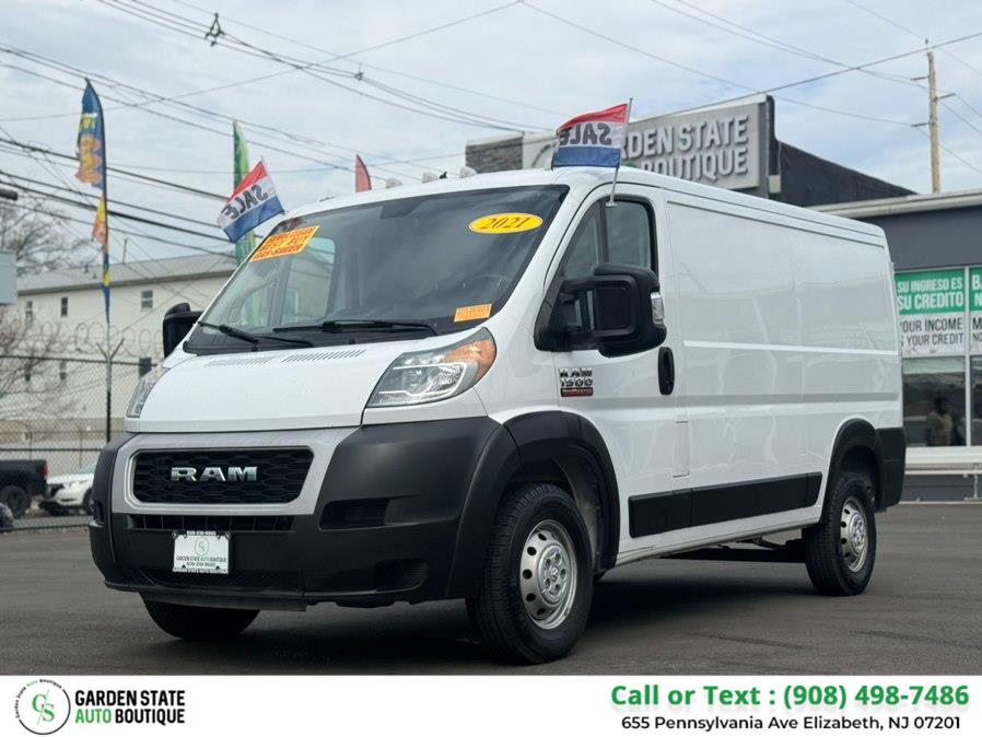 2021 Ram ProMaster Cargo Van 1500 Low Roof 136" WB, available for sale in Elizabeth, New Jersey | Garden State Auto Boutique. Elizabeth, New Jersey