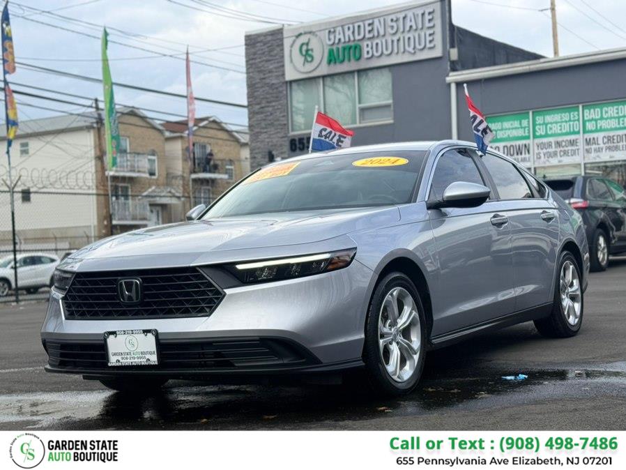 2024 Honda Accord Sedan LX CVT, available for sale in Elizabeth, New Jersey | Garden State Auto Boutique. Elizabeth, New Jersey