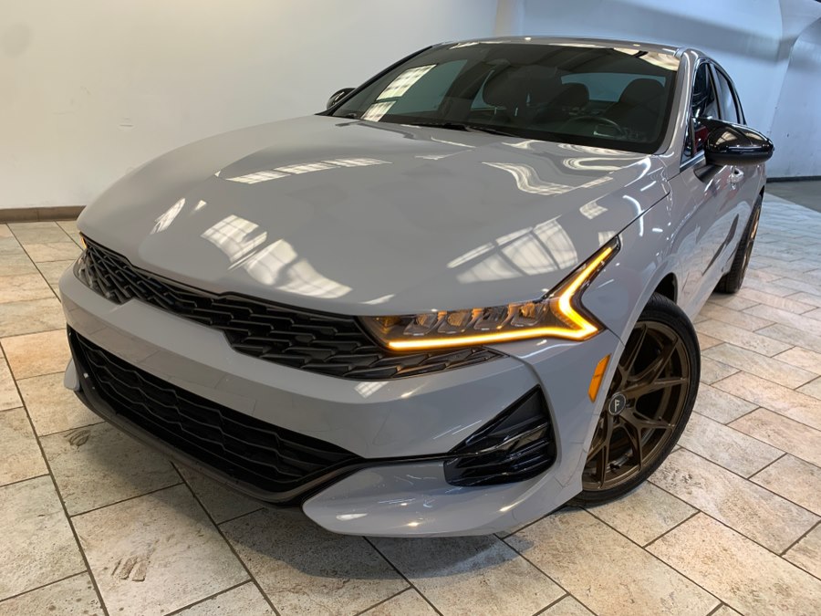 Wolf Gray 2022 Kia K5 GT-Line FWD Sedan Front-Wheel Drive Automatic