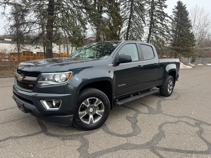 Gray 2017 Chevrolet Colorado Z71 Crew Cab 4WD Pickup Truck Four-Wheel Drive Automatic