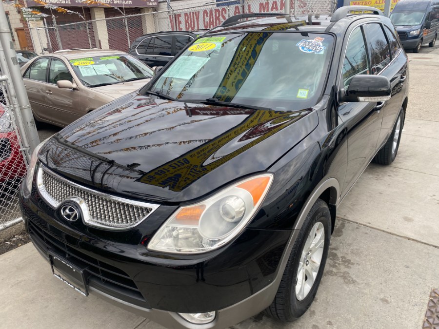 Black Noir Pearl 2011 Hyundai Veracruz Limited AWD SUV / Crossover All-Wheel Drive Automatic