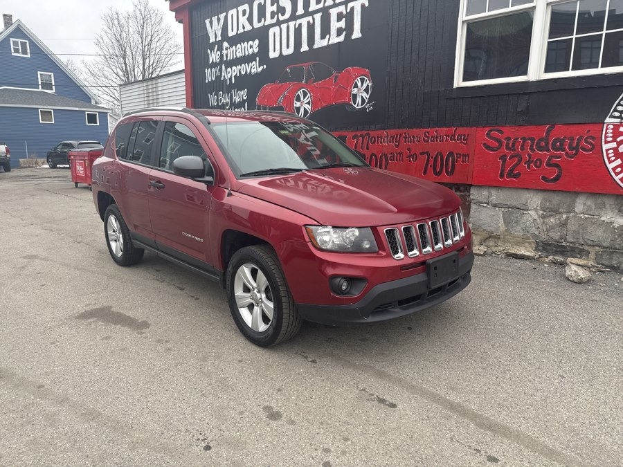 Deep Cherry Red Crystal Pearlcoat 2014 Jeep Compass Sport SUV / Crossover Front-Wheel Drive Automatic
