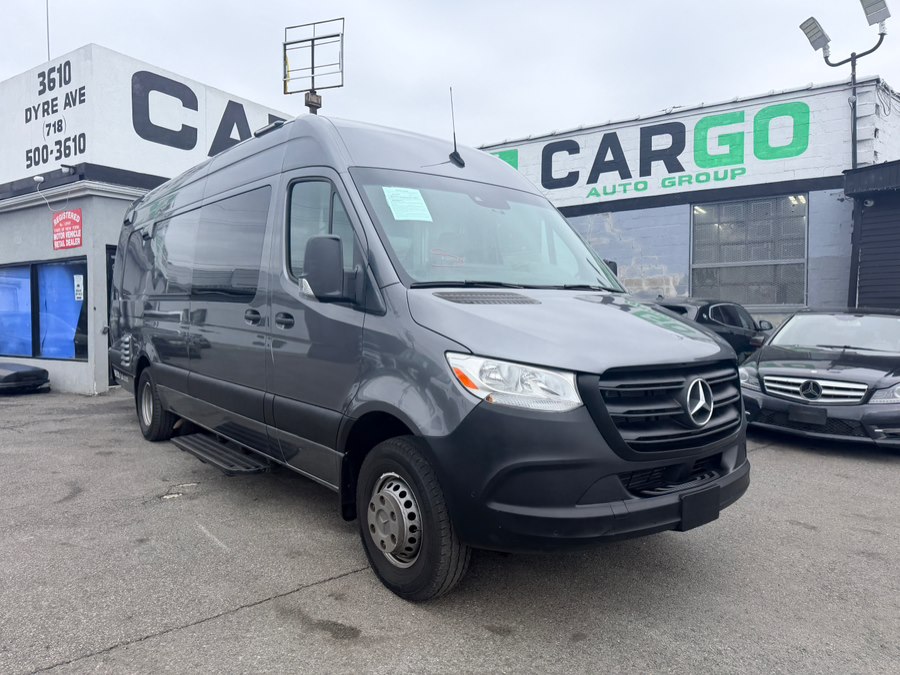 Gray 2021 Mercedes-Benz Sprinter Cargo 4500 170 V6 High Roof Extended RWD Van 4X2 Automatic