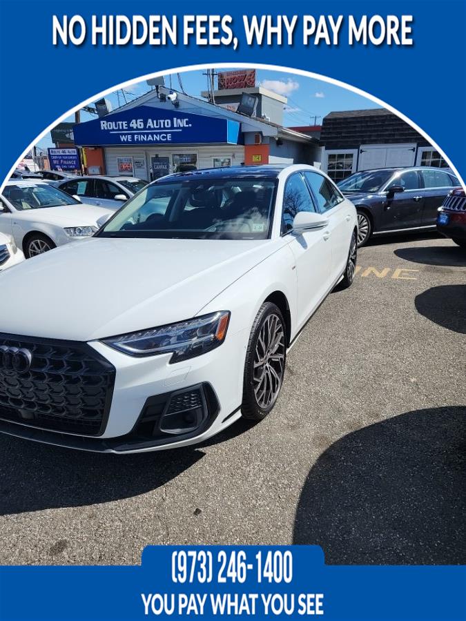 Used 2023 Audi A8 in Lodi, New Jersey | Route 46 Auto Sales Inc. Lodi, New Jersey