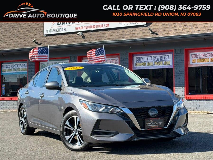 2022 Nissan Sentra SV CVT, available for sale in Union, New Jersey | Drive Auto Boutique. Union, New Jersey